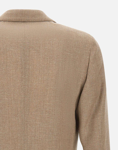 Blazer in lana, viscosa e lino ES688AE ESIF64507420 LARDINI