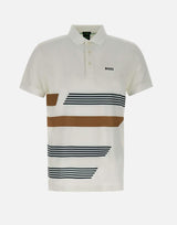 Polo " Paddy Tape Print" 50536785 100 BOSS