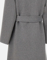 Cappotto in lana con cintura CF5283T4627 03243 LIU-JO