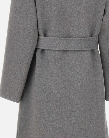 Cappotto in lana con cintura CF5283T4627 03243 LIU-JO