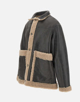 Giacca in pelle d'agnello SH0AM0063 M07010961 MM6 MAISON MARGIELA