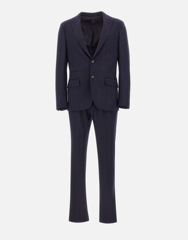 Completo due pezzi in pura lana L75ABUL02 TES0L18411 ELEVENTY