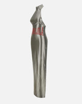 Abito in tessuto tecnico metallizzato MOSS24DR01898 316 MOWALOLA