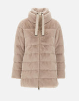 Piumino con pelliccia PI002123D 126301985 HERNO