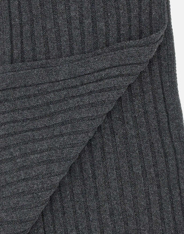 Sciarpa in lana e cashmere 13898 19615999DKGREY GRAN SASSO