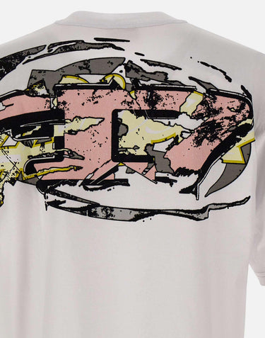 "T-Boxt Tshirt T24" A19552 0PLAT100 DIESEL