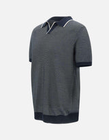 Polo in cotone ultrafine DK87029 BLU DIKTAT
