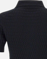 Polo "Skipper" in crepe di cotone PL1MCSK CR14D990 FILIPPO DE LAURENTIIS