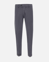 Pantaloni "Mucha10" in cotone stretch e lyocell P24910JM 7F2095403 RE-HASH