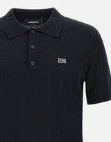 " Knit Polo" in cotone S74HA1452 D13018900 DSQUARED2
