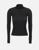 Maglia "Reedition Second Skin" PERJTO029JS0115 BLACK COURREGES