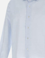 Camicia in cotone e lino K75CAMH03 TES0I35308N ELEVENTY