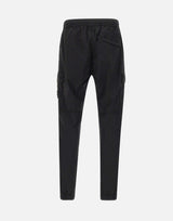 Pantaloni in raso di cotone biologico e lana 3100033S0014 V0029 STONE ISLAND