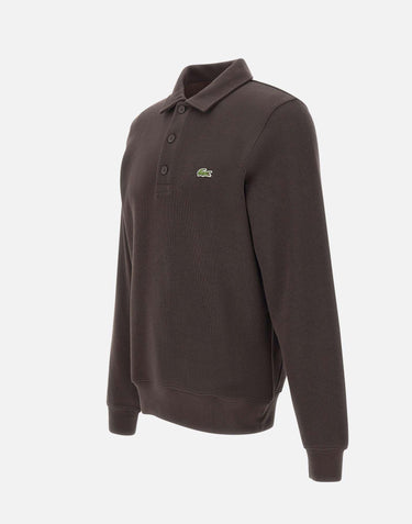 Felpa collo a polo SH5781 SKB LACOSTE