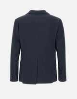 Blazer in cotone e lyocell L031 51276685 PAOLO PECORA
