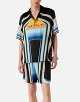 "Graphic mountain shirt" MPF25SH003 06 CASABLANCA