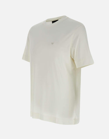 T-shirt in seta e modal EM002996 AF13721U0003 EMPORIO ARMANI