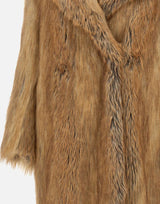 "Siberian coat" SIBERIANCOAT LTBROWN BB COUTURE