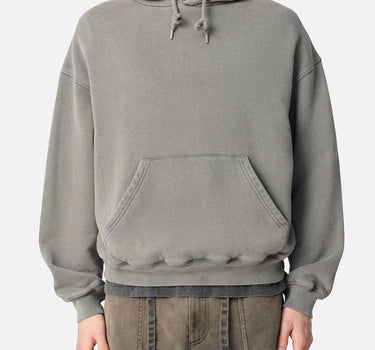 "Distort washed sweatshirt hoodie" A3434001 GREY AXEL ARIGATO