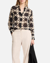 Camicia in viscosa 5155P200217N 001 ELENA MIRO'