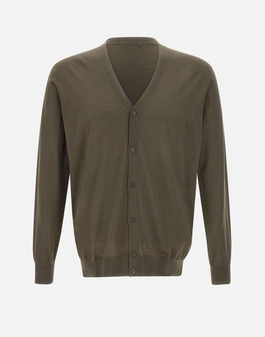 Cardigan  in lana 901704 239 KANGRA