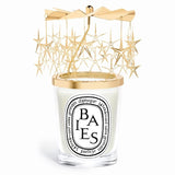 Giostrina Carrousel delle feste Cofanetto con candela classica "Baies" 190gr 0DIP3CCOFXM24CAR 190GR DIPTYQUE