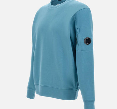 "Diagonal raised fleece sweatshirt" 19CMSS713A 005086W815 C.P. COMPANY