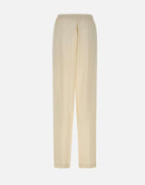 Joggers in satin con losanga jacquard PA09152E2 193 ELISABETTA FRANCHI