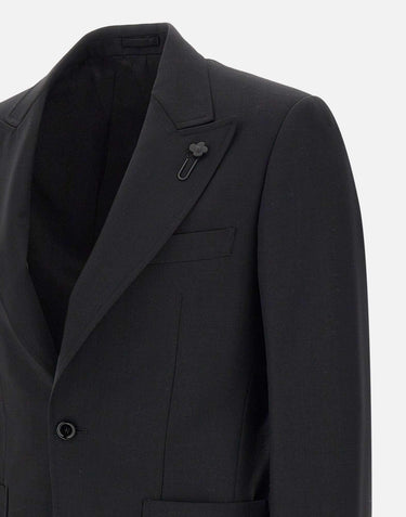 Blazer in fresco lana EQ6901E EQSK62408999 LARDINI