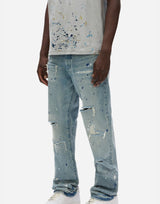 Jeans "Patch repairs Foil" P011 TRFL325LTINDIGO PURPLE BRAND