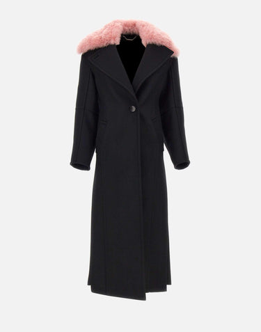 Cappotto in lana 2S099A N0990 BLUMARINE