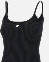 Top "Reedition" PERMDE012FI0001 BLACK COURREGES