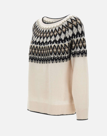Maglia in lana e yak M507Z000642N 0S1 ELENA MIRO'