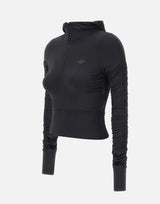 "Ruched Track Top" JW2807 BLACK ADIDAS