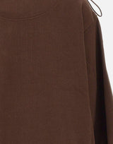 Felpa over in cotone 251WCB00091 JJF007AA204 THE ATTICO