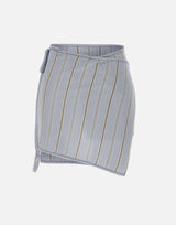 Mini gonna in rayon LW251SK23BL 0092 LOW CLASSIC