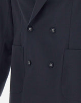 Blazer "Leon cotton Seersucker" S25MTLG403R DARKNAVY OFFICINE GENERALE