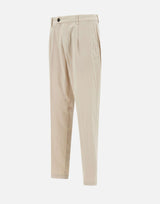 Pantaloni "Milano" in cotone e seta K75PANJ05 TET0K00402 ELEVENTY