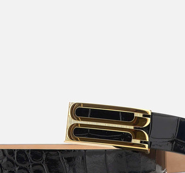 "Regular Frame Belt" 1324ABL005786A BLACK VICTORIA BECKHAM