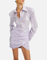 "Sequin mini dress" 114352 1657 ROTATE BIRGER CHRISTENSEN