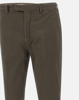 Pantaloni "Dvr3" in cotone e seta DVR3R022 TC400 DEVORE'