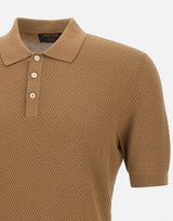 Polo in maglia di cotone 57113 20620156 GRAN SASSO