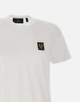 T-Shirt in cotone<BR/> 100055 WHITE BELSTAFF
