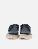 Stringata "Torhill Lo" in pelle 176216 NAVY CLARKS
