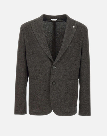 Blazer in  viscosa e lana 3732G2728M 24369630 MANUEL RITZ