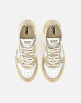 Sneakers "Medalist Low" in pelle AULW RT01 AUTRY