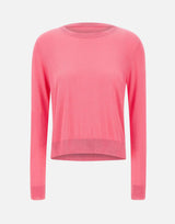 Maglia in cotone e seta QP5NT004 4003 KAOS