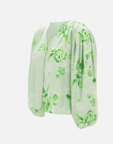 Blusa "Acciaio1" in seta 2513111192200 001 MARELLA