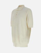 Polo in maglia di cotone organico 57113 18028005 GRAN SASSO