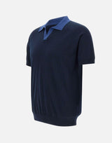 Polo in maglia di cotone organico 57165 18045598 GRAN SASSO